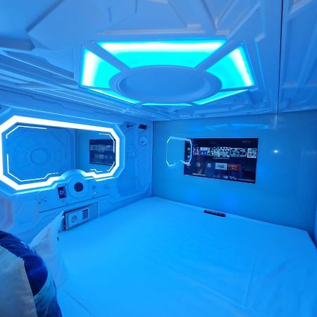 Galaxy Pods Capsule Hotel Boat Quay Singapura Luaran gambar