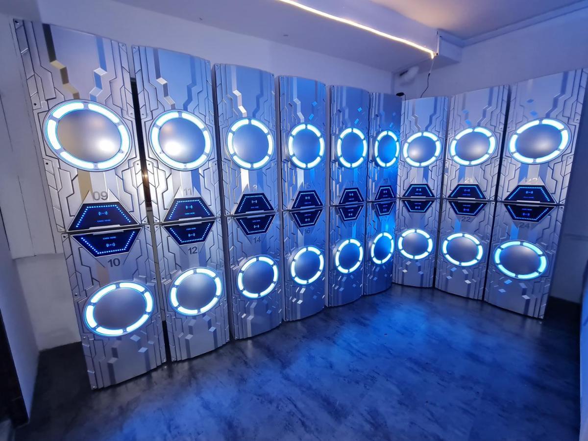 Galaxy Pods Capsule Hotel Boat Quay Singapura Luaran gambar