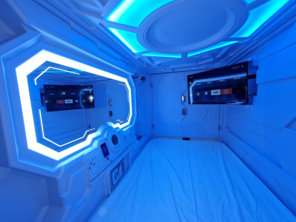 Galaxy Pods Capsule Hotel Boat Quay Singapura Luaran gambar